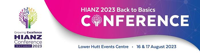 HIANZ 2023 Conference: Growing Excellence logo